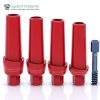 Straight castable abutments